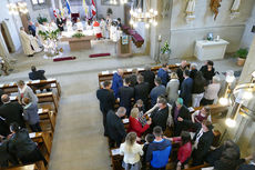 Feier der 1. Heiligen Kommunion in Sankt Crescentius (Foto: Karl-Franz Thiede)